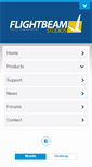 Mobile Screenshot of flightbeam.net